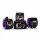 BLACK SWAN - Fesselset Black Purple