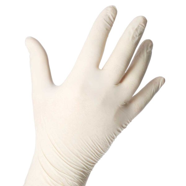 Latex Handschuhe natur 100 Stück